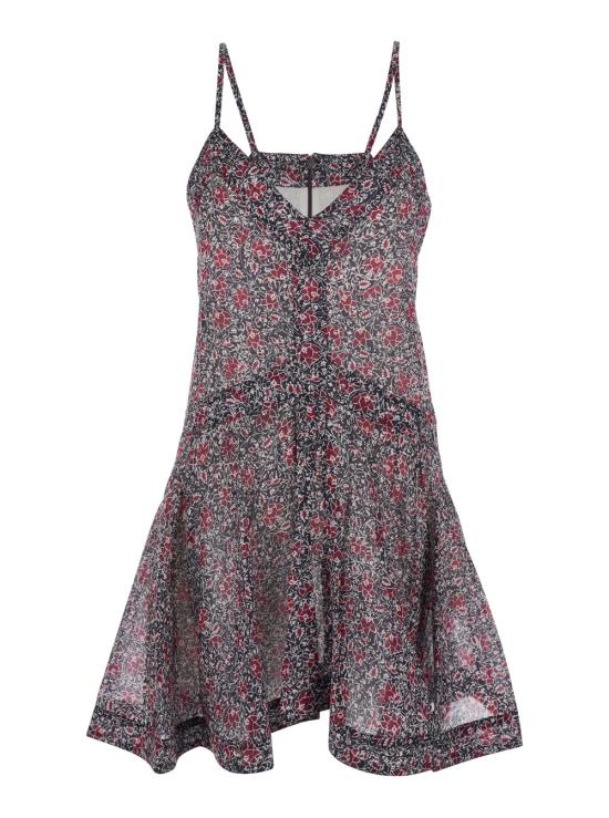 26SS 이자벨마랑에뚜왈 숏 원피스 RO0692FCD1J14E86CY Violet