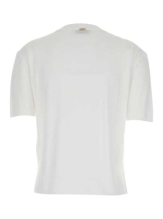 26SS 에르노 반팔 티셔츠 JG000223D520561000 White - HERNO