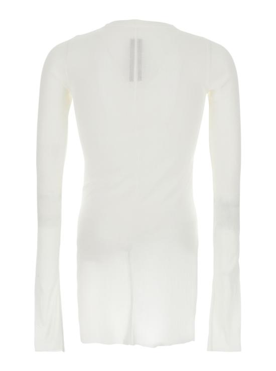 26SS 릭 오웬스 긴팔 티셔츠 RU01F2250RC11 White - RICK OWENS