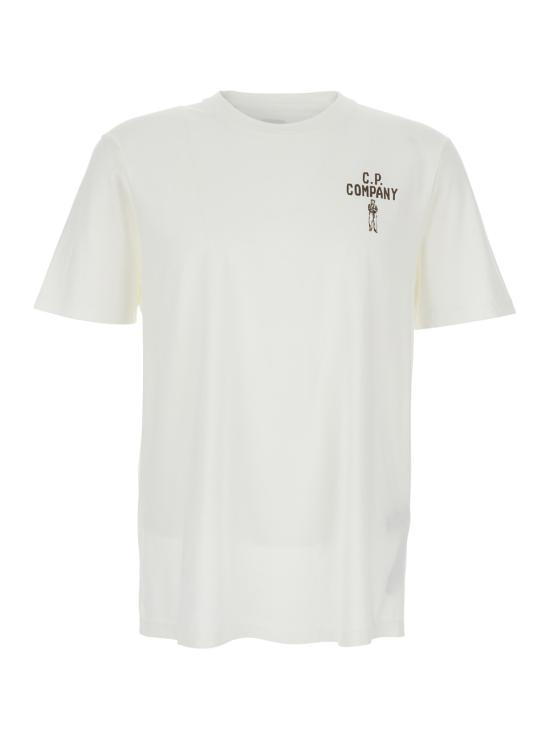 26SS 씨피 컴퍼니 30/1 Pd 저지 숏슬리브 티셔츠 20CMTS174A110579W103 White