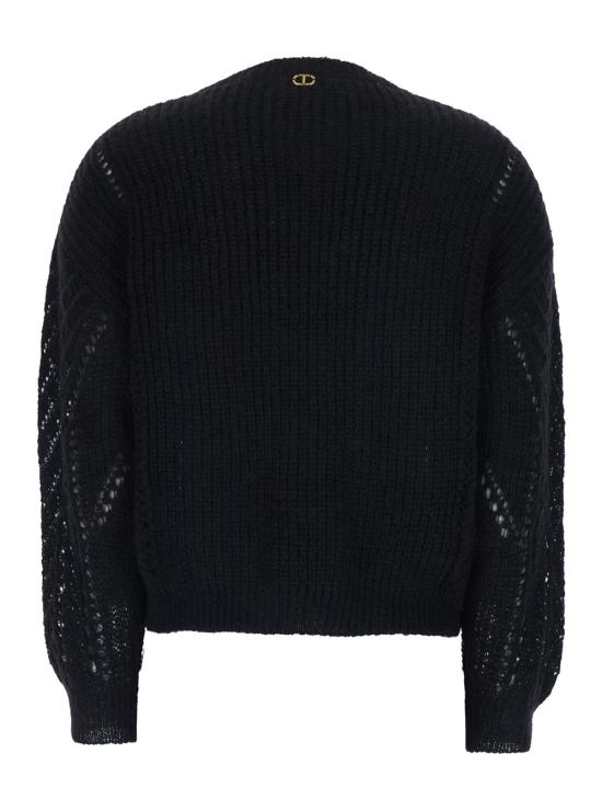 25FW 트윈셋 긴팔 티셔츠 252TT320100006 Black - TWINSET