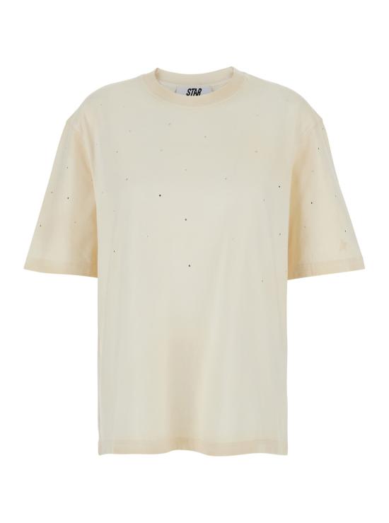 26SS 골든구스 반팔 티셔츠 GUP01873P00242111616 White