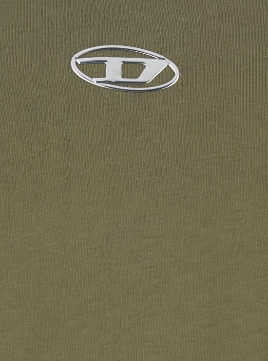 26SS 디젤 민소매 티셔츠 A217430JMBB5AF Green - DIESEL