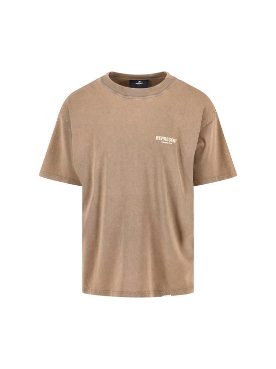 26SS 리프레젠트 반팔 티셔츠 OCM41114 16 BEIGE