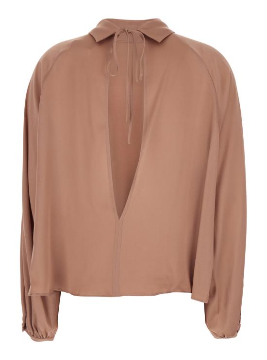 26SS 세미쿠튀르 셔츠 Y6SM12E34 Beige - SEMI-COUTURE