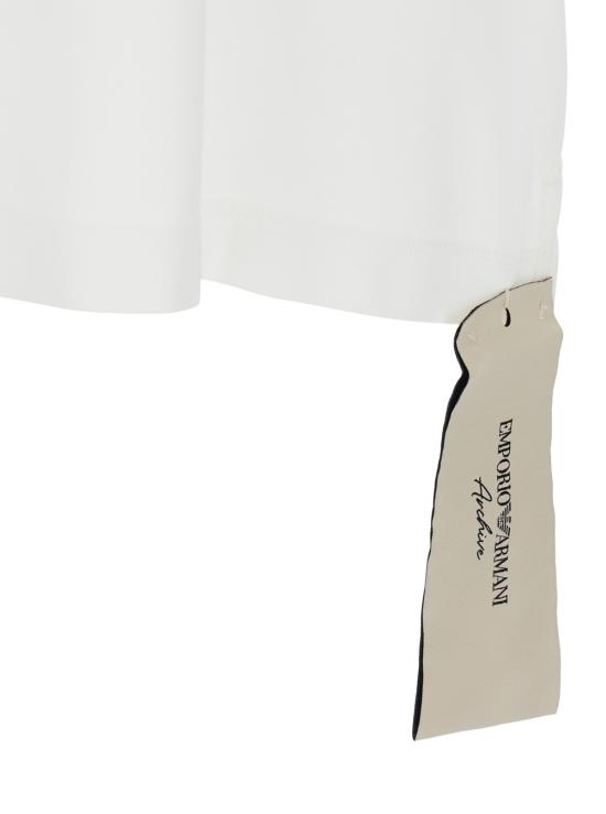26SS 엠포리오 아르마니 폴로 티셔츠 EM005358AF10497U0003 White - EMPORIO ARMANI