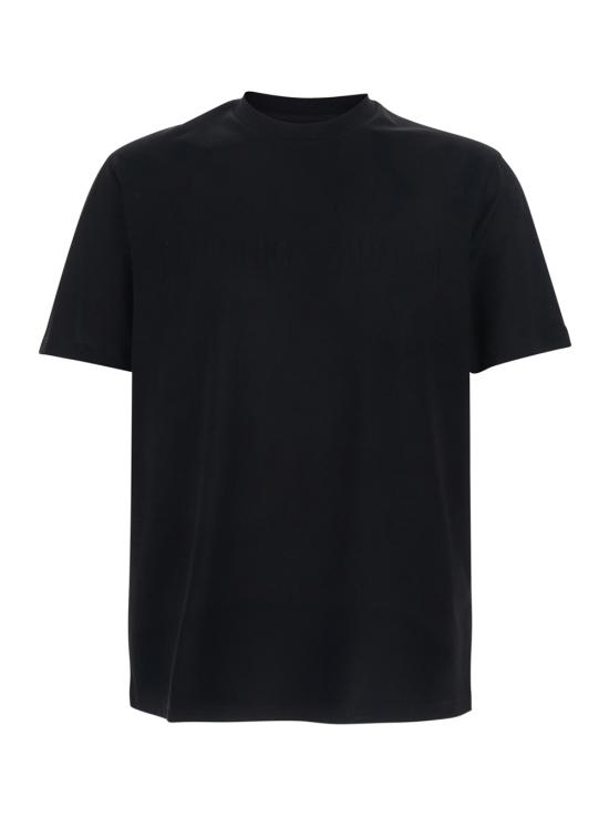 26SS 엠포리오 아르마니 반팔 티셔츠 EM004593AF10762FC302 Black