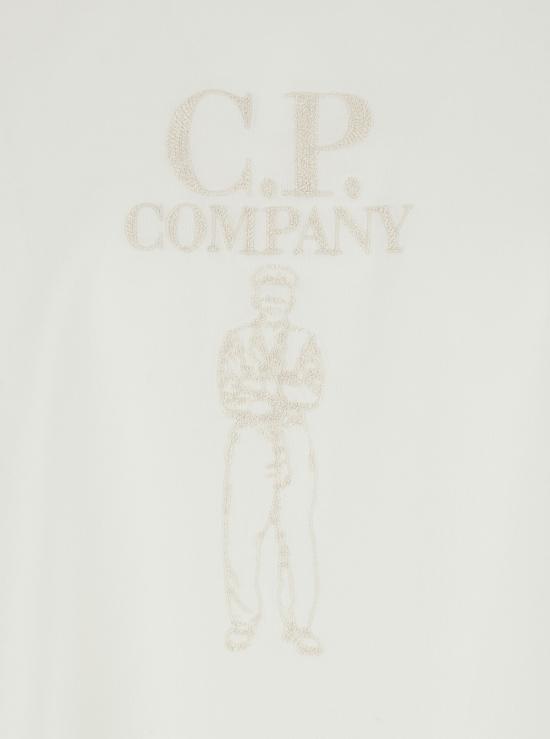 26SS 씨피 컴퍼니 반팔 티셔츠 20CMTS120A110580W103 White - C.P. COMPANY