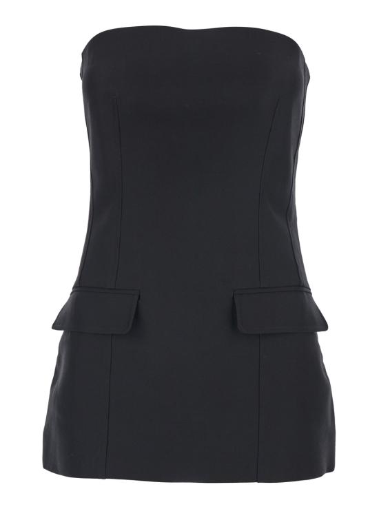 26SS 토템 민소매 티셔츠 261WRT0611FB0567001 Black