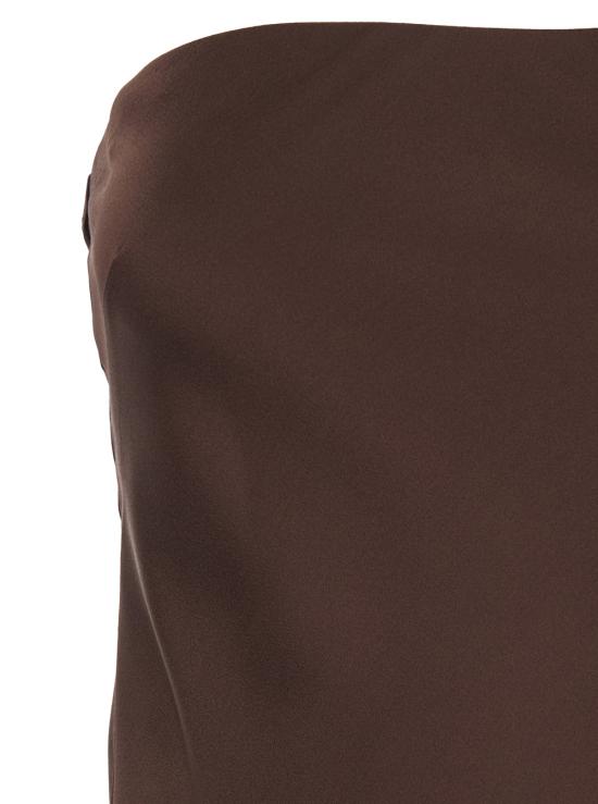 26SS 포르테포르테 롱 원피스 145553093 Brown - FORTE FORTE