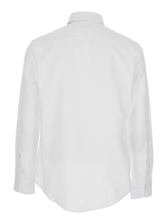 26SS 버버리 슬림핏 코튼 옥스퍼드 셔츠 8121996A1464 White - BURBERRY