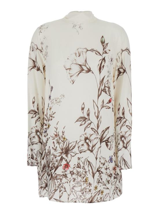 26SS 세미쿠튀르 미디 원피스 Y6SS54FLW60 White