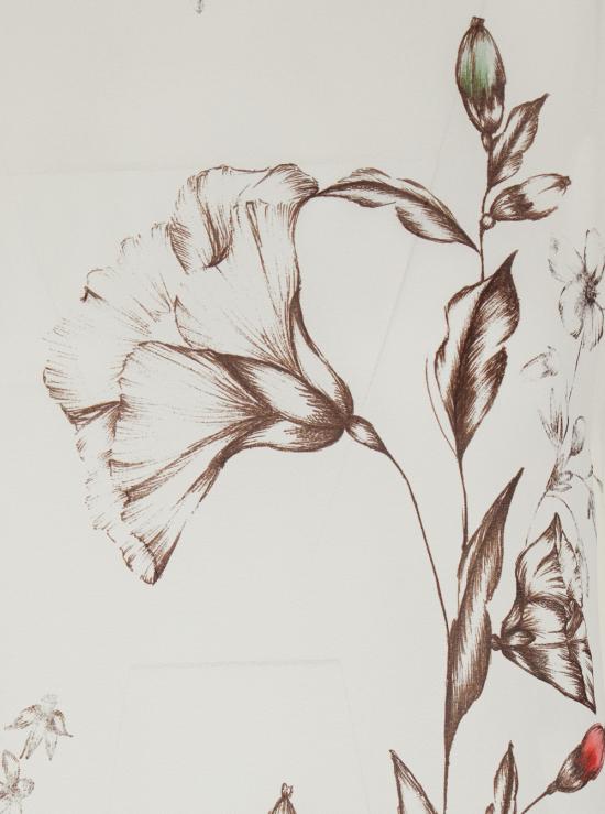 26SS 세미쿠튀르 미디 원피스 Y6SS54FLW60 White - SEMI-COUTURE