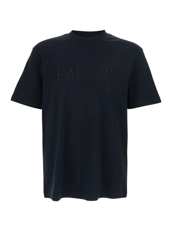 26SS 엠포리오 아르마니 반팔 티셔츠 EM005551AF25183F8098 Black