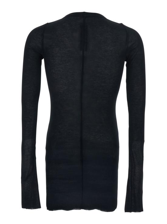 26SS 릭 오웬스 긴팔 티셔츠 RU01F2250RC09 Black - RICK OWENS