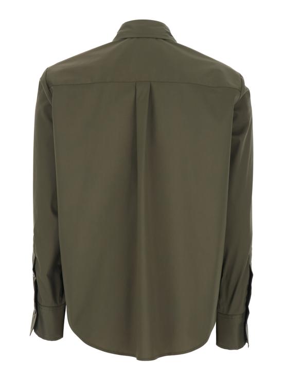 26SS 플레인 블라우스 48254007MILITARE Green - PLAIN