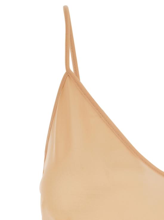 26SS 세미쿠튀르 미디 원피스 CNTL06E41 Beige - SEMI-COUTURE