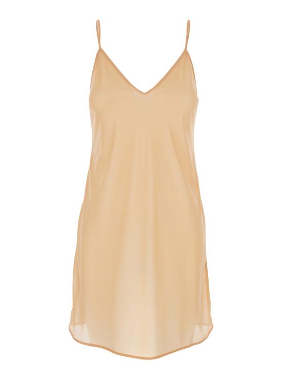 26SS 세미쿠튀르 미디 원피스 CNTL06E41 Beige