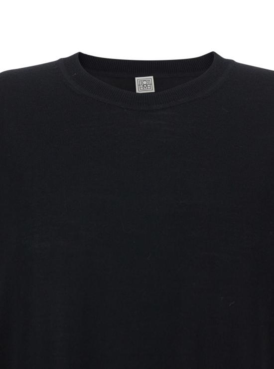 26SS 토템 롱 원피스 261WRD0309YA0226001 Black - TOTEME