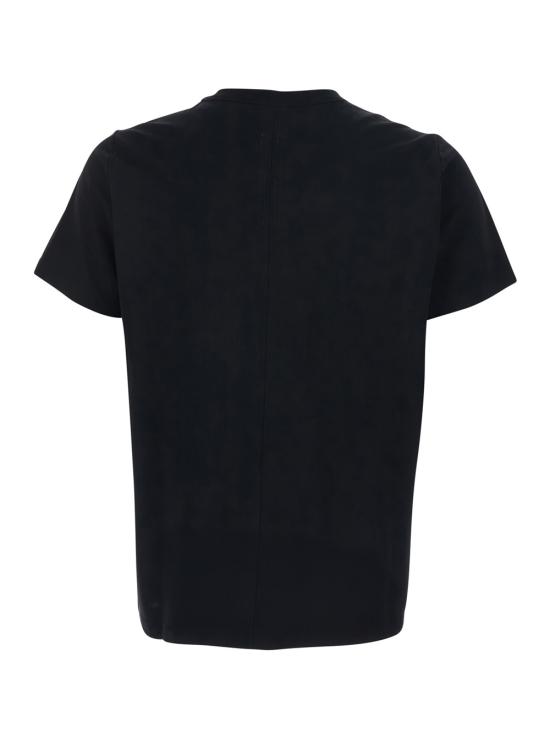 26SS 릭 오웬스 템플 숏 슬리브 티셔츠 RU01F2265JA09 Black - RICK OWENS