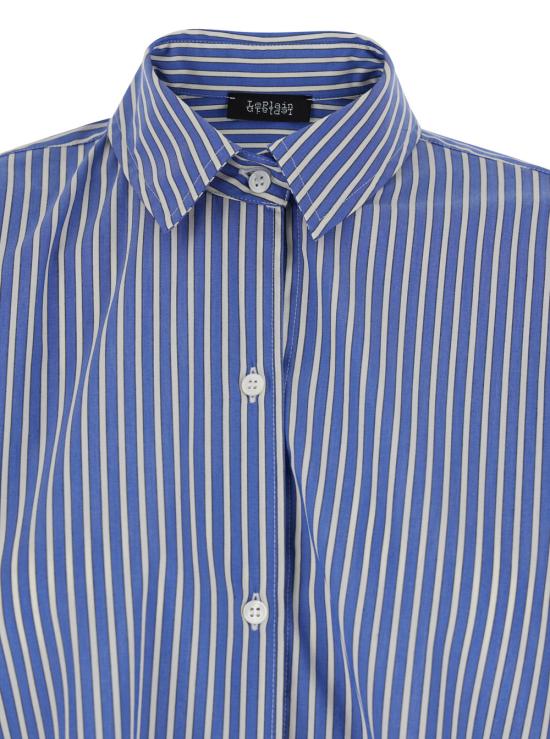 26SS 플레인 블라우스 3125143526 Blu - PLAIN