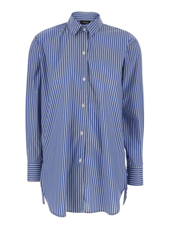 26SS 플레인 블라우스 3125143526 Blu