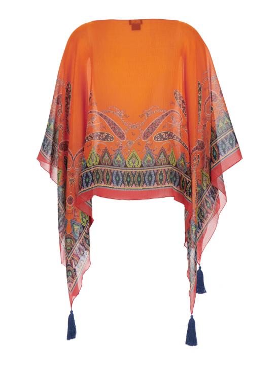 26SS 에트로 케이프 WRJA0027AKE03X0851 Orange - ETRO