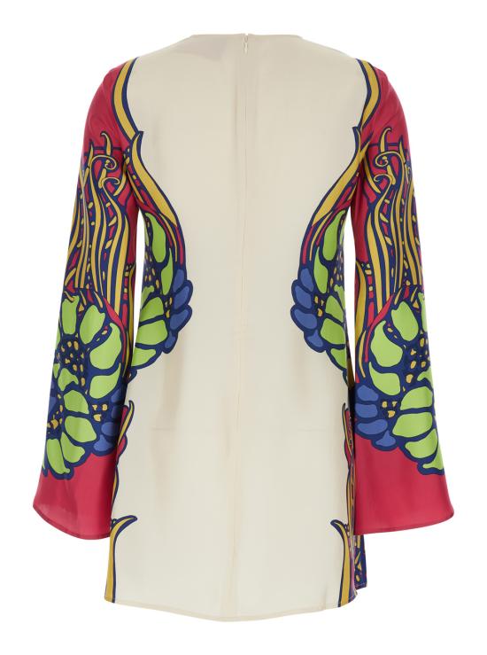 26SS 라 더블제이 미디 원피스 DRE0619SIL006LEM02PI01 Multicolor - LA DOUBLEJ