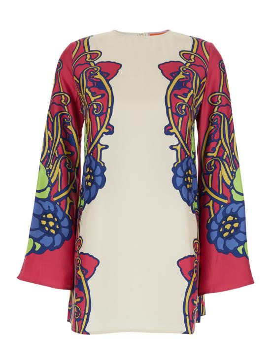 26SS 라 더블제이 미디 원피스 DRE0619SIL006LEM02PI01 Multicolor