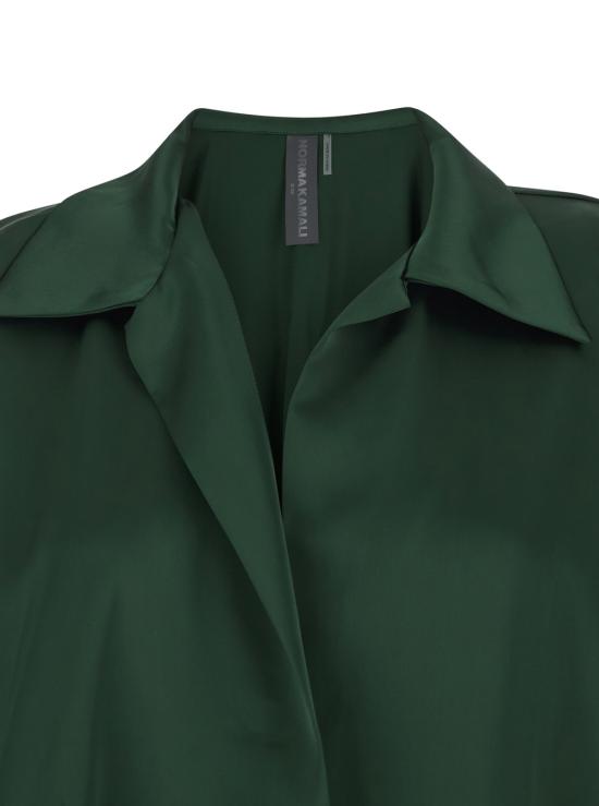 26SS 노마카말리 셔츠 ST425BSA183869 Green - NORMA KAMALI