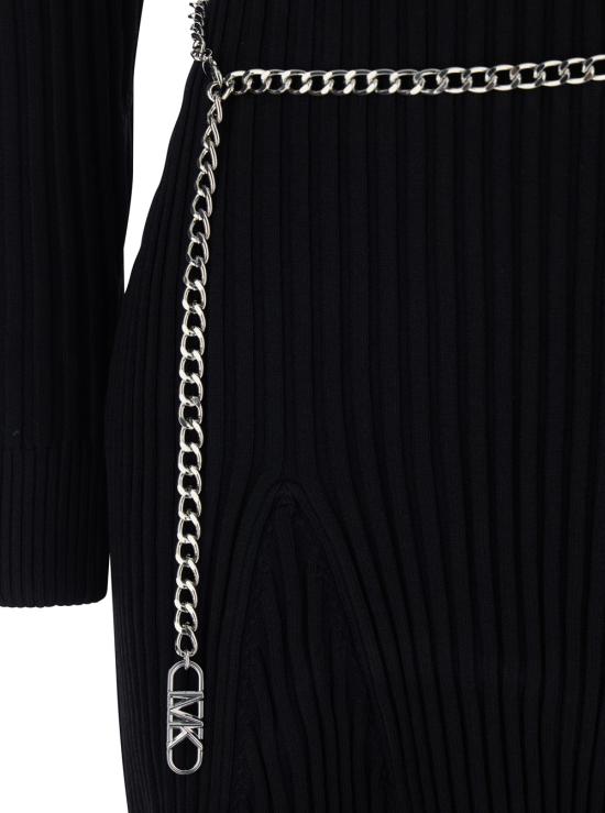 26SS 마이클 코어스 미디 원피스 MR6839S5ZV001 Black - MICHAEL KORS