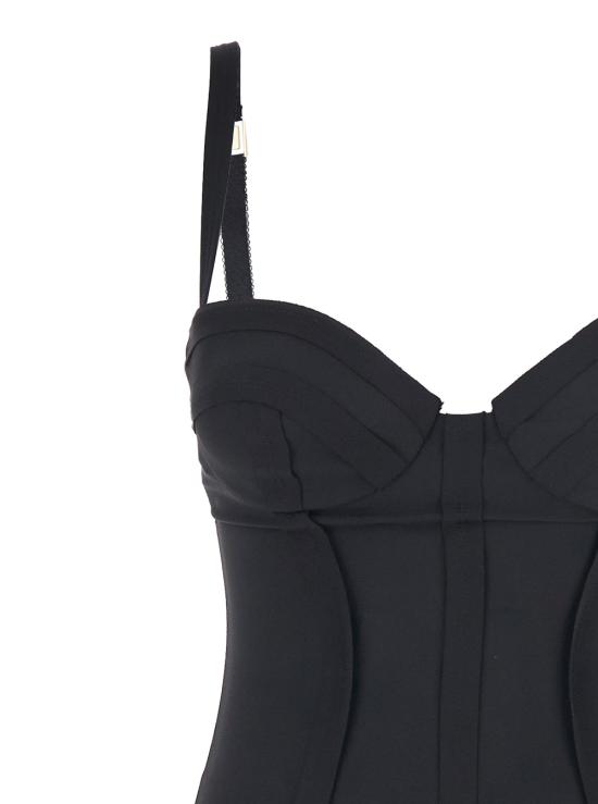 26SS 엘리자베타프랜치 미디 원피스 AB91861E2110 Black - ELISABETTA FRANCHI