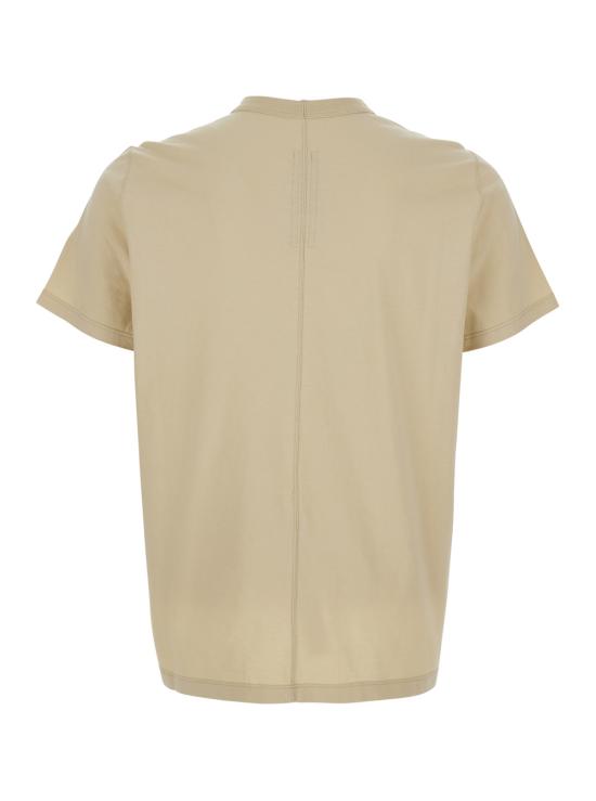 26SS 릭 오웬스 템플 숏 슬리브 티셔츠 RU01F2265JA138 Beige - RICK OWENS