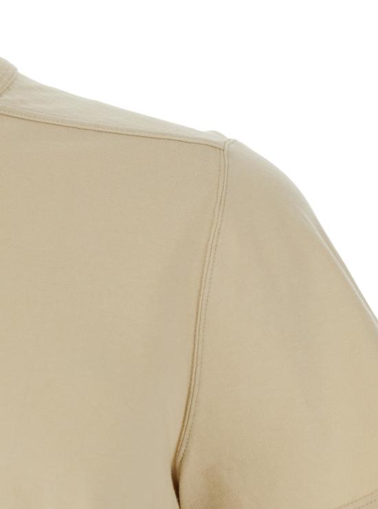 26SS 릭 오웬스 반팔 티셔츠 RU01F2265JA138 Beige - RICK OWENS