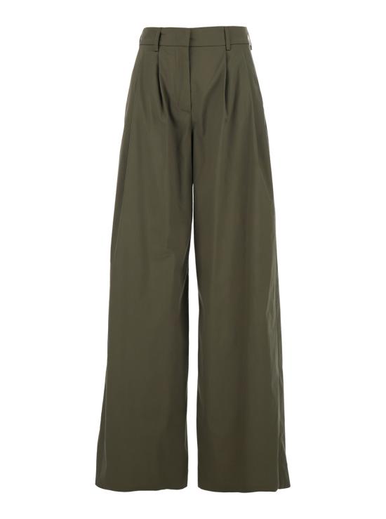 26SS LEPLAIN 스트레이트 팬츠 2974B4007MILITARE Green