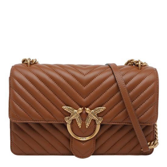 26SS 핑코 숄더백 100941 A0GKL17Q Brown