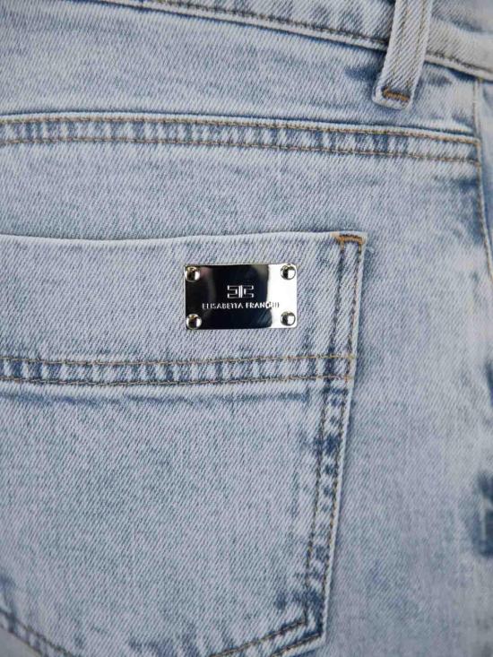 26SS 엘리자베타프랜치 스트레이트 팬츠 PJ73I46E2R34 Light Wash - ELISABETTA FRANCHI