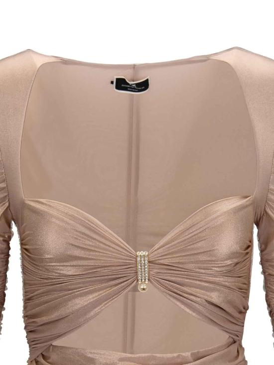 26SS 엘리자베타프랜치 미디 스커트 AB54937E2283 Nude Neutrals - ELISABETTA FRANCHI