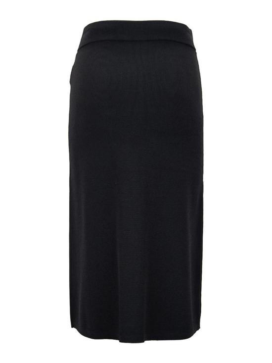 26SS 엘리자베타프랜치 미디 스커트 GK01B46E2110 Black - ELISABETTA FRANCHI