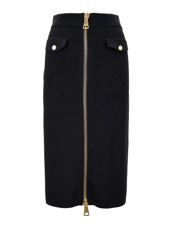 26SS 엘리자베타프랜치 미디 스커트 GK01B46E2110 Black