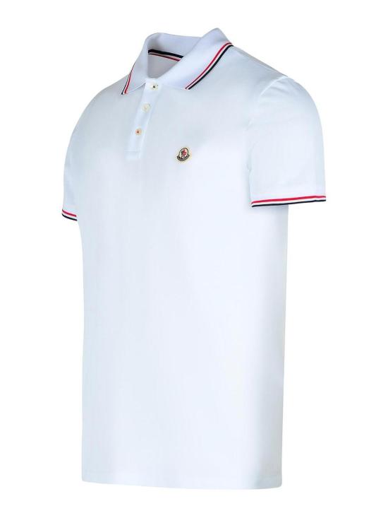  몽클레어 폴로 티셔츠 0918A7030084556001 White - MONCLER