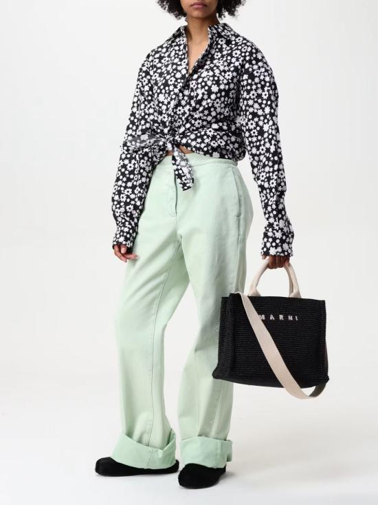 26SS 마르니 토트백 SHMP0077U0P3860 Z1Q44 Black - MARNI