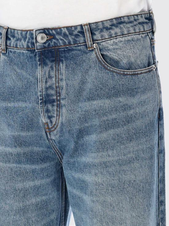 26SS 아미 데님 코튼 라지 핏 진 HTR450DE0046 480 Blue - AMI