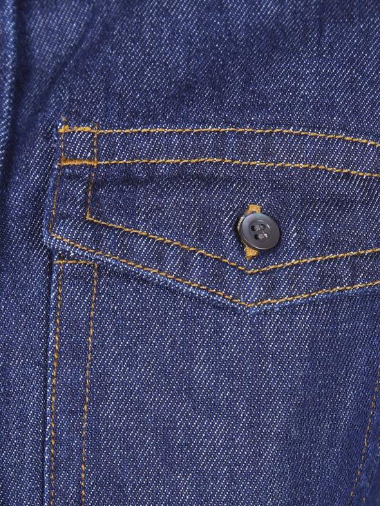 26SS 드리스 반 노튼 셔츠 2611307323385 507 Blue - DRIES VAN NOTEN