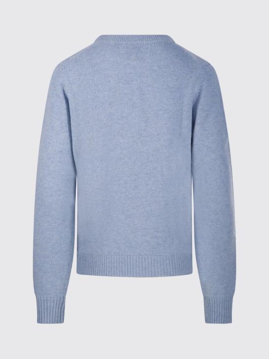 26SS 가니 그래픽 울 니트 A1070047 646 Gnawed Blue - GANNI