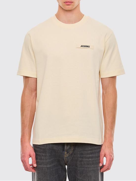 26SS 자크뮈스 그로그랭 로고 티셔츠 TSM00133AJ00226 150 Beige