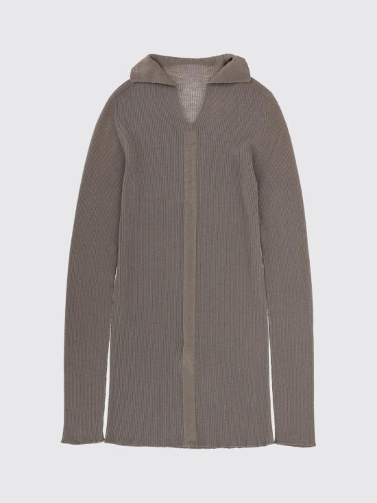 26SS 릭 오웬스 스웨터 RU01F2641RIBM 34 Grey - RICK OWENS