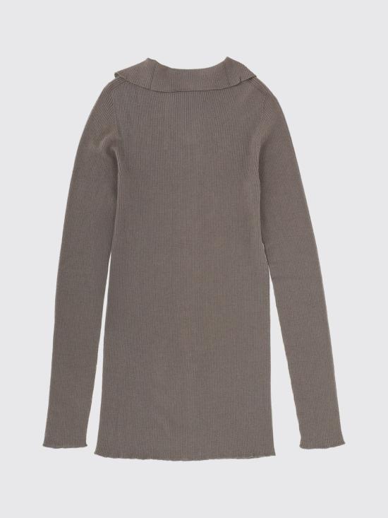 26SS 릭 오웬스 스웨터 RU01F2641RIBM 34 Grey - RICK OWENS