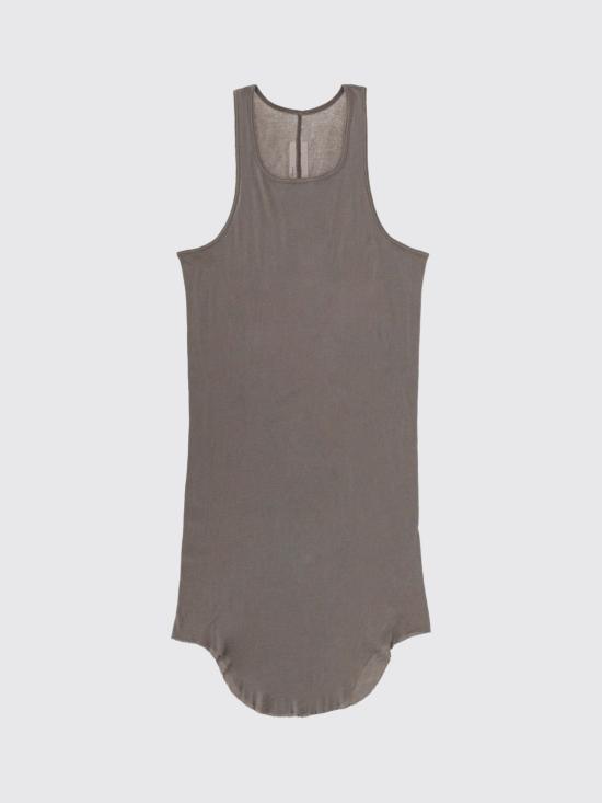 26SS 릭 오웬스 반팔 티셔츠 RU01F2150MR 34 Grey - RICK OWENS