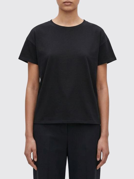 26SS 루루 드 세종 반팔 티셔츠 BASILUZZOLDS Black